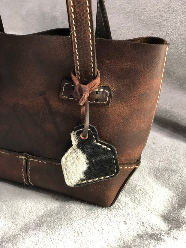 Little Mia Leather Purse - Brown Leather