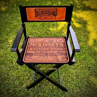 Customized Tall Director's Chair with Logo