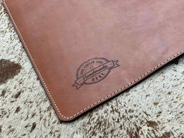 Leather Desk Mat With Your Custom Logo