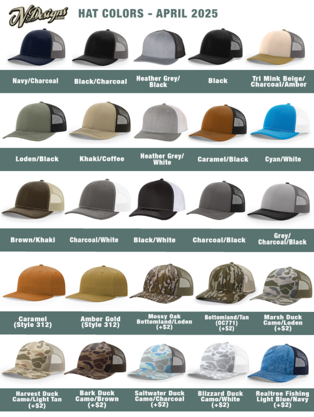 Tri-Star Leather Patch Hat