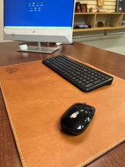Leather Desk Mat With Your Custom Logo