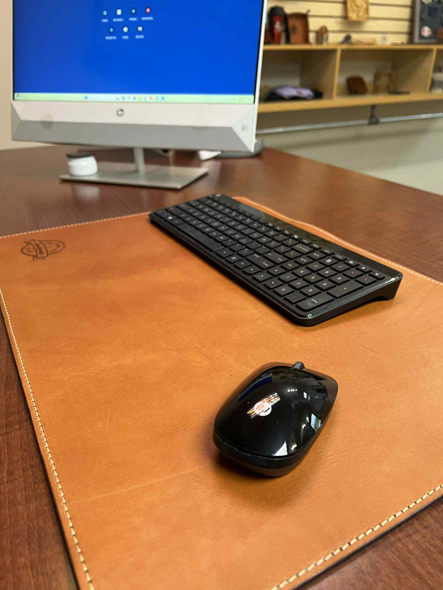 Leather Desk Mat With Your Custom Logo