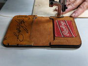 Custom Baseball Wallet from your personal glove!