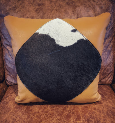 Cow Patch Pillow 18" x 18"