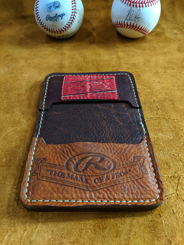 Rawlings Baseball Wallet from our stock of leather gloves!