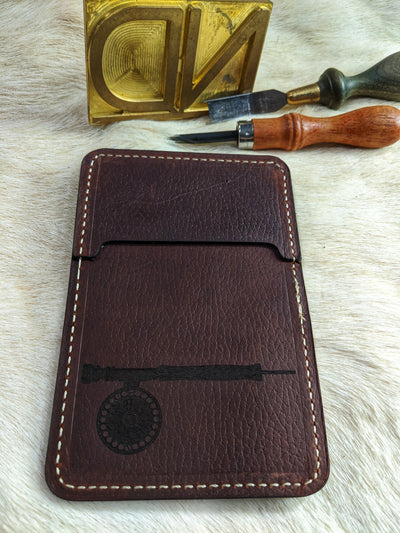Fly Rod Leather Wallet