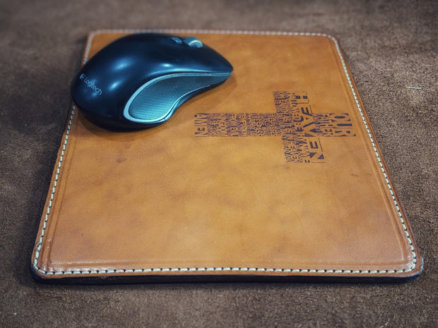 Custom Square Leather Mouse Pad