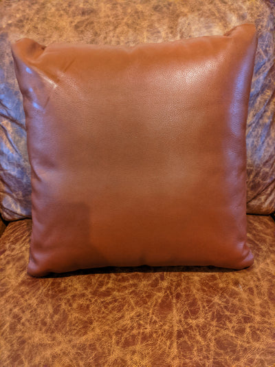 All Leather Pillow 18" x 18"